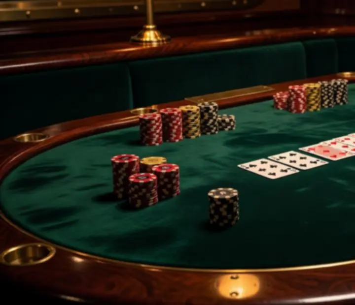 Wieczór pokerowy w kasynie na statku wycieczkowym
